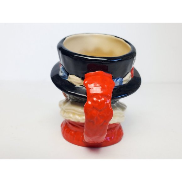 1946 Royal Doulton Beefeater Miniature Character Jug, British Ceramic Toby Mug - Picture 5 of 9